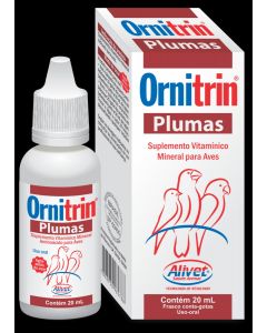 Suplemento vitamínico mineral Ornitrin Plumas - Alivet 